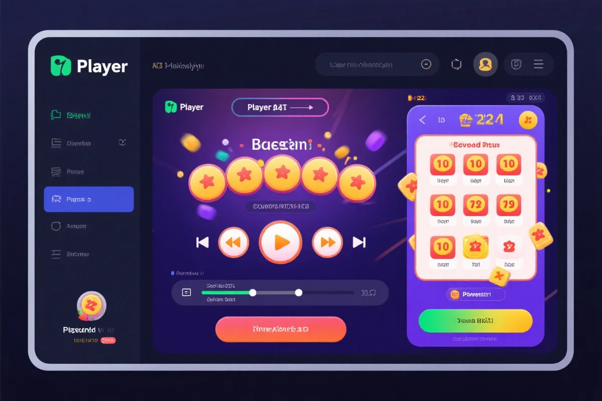 直播播放器示意图